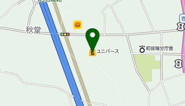 ユニバース 百石店の地図画像