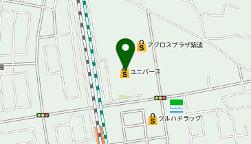 ユニバース 紫波店の地図画像