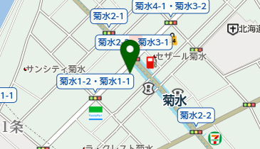 Maxvalu(マックスバリュ) 菊水店の地図画像