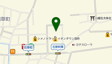 マックスバリュ 羽咋店の地図画像