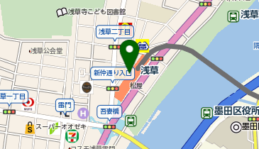 studio CLIP(スタディオクリップ) 浅草エキミセ店の地図画像