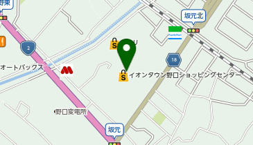 マックスバリュ 野口店の地図画像