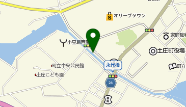 土渕海峡の地図画像