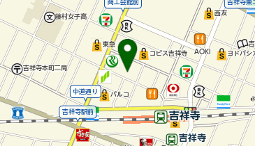 St.Laviee(セントラヴィ) 吉祥寺店の地図画像