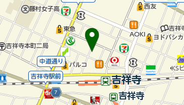 お好み焼 百花の地図画像