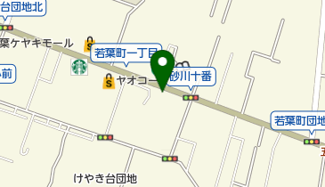 洋麺屋五右衛門 立川若葉町店の地図画像