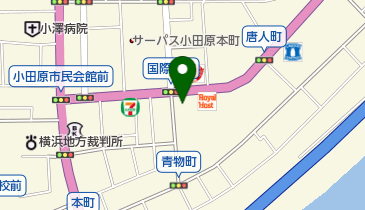 野澤作蔵商店の地図画像