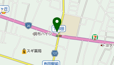 神戸屋レストラン 調布ヶ丘店の地図画像