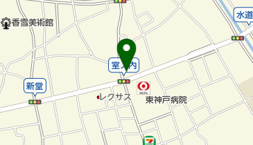 神戸屋 ベーカリーレストラン 御影店の地図画像