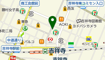 TSUTSUMI(ツツミ) 吉祥寺サンロード店の地図画像