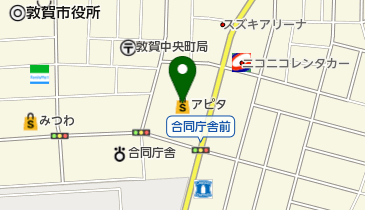 Seria(セリア) MEGAドン・キホーテUNY敦賀店の地図画像