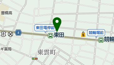 Seria(セリア) 豊橋東田店の地図画像