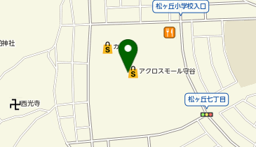 Seria生活良品 アクロスモール守谷店の地図画像