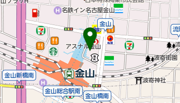 CAFE de CRIE(カフェ ド クリエ) 金山北口店の地図画像