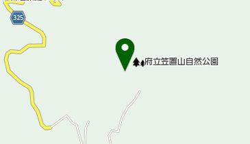 笠置山もみじ公園の地図画像