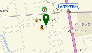 Seria(セリア) 新栄店の地図画像