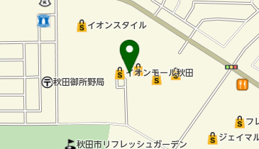 LUSH(ラッシュ) イオンモール秋田店の地図画像