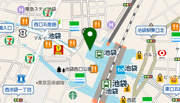 LUSH(ラッシュ) エキア池袋店の地図画像