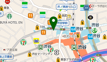 LUSH(ラッシュ) 渋谷駅前店の地図画像