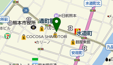 LUSH(ラッシュ) 鶴屋百貨店の地図画像