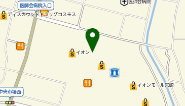 LUSH(ラッシュ) イオンモール宮崎店の地図画像