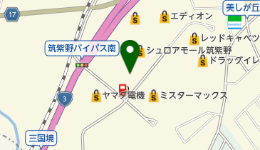 FUTATA(フタタ) シュロアモール筑紫野店の地図画像