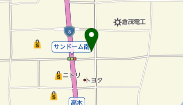 BAR CLOUD(バー クラウド)の地図画像