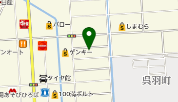 天ぷら・海老かき揚げ丼 天勢の地図画像