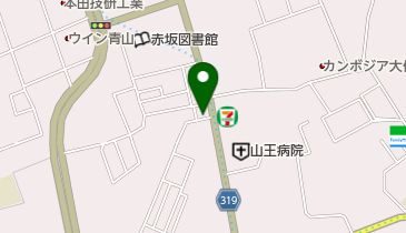 青山 水内庵の地図画像