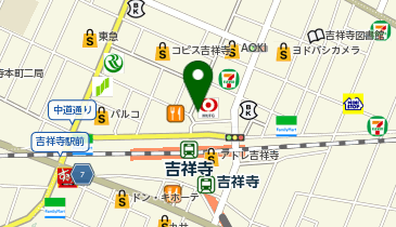 ホームメイト 吉祥寺駅前店の地図画像
