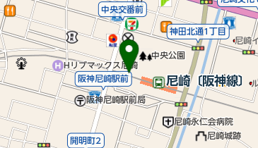 コスメティックハウス ストリート アマスタ アマセン店の地図画像