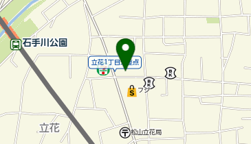 からあげやカリッジュ 松山立花店の地図画像