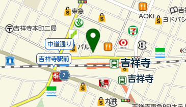モルガン宝飾店の地図画像