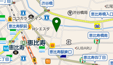 attina(アティーナ) 恵比寿店の地図画像