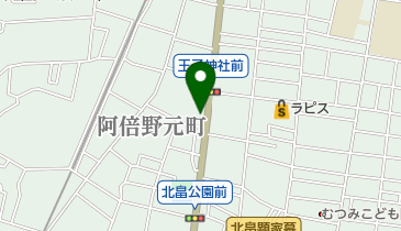 あたりきしゃりき堂の地図画像