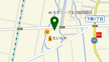 たいらや 川田店の地図画像