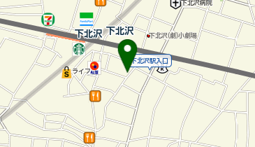 DORAMA(ドラマ) 下北沢パート1店の地図画像