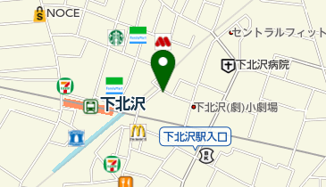 KaLeido(カレイド) 下北沢店の地図画像