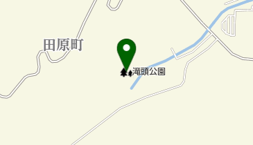 滝頭公園 テニスコートの地図画像