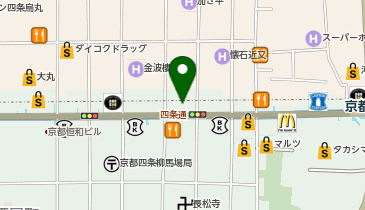 LUSH(ラッシュ) 京都四条通り店の地図画像