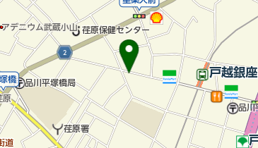 紀州 梅の蔵本舗 戸越銀座店の地図画像