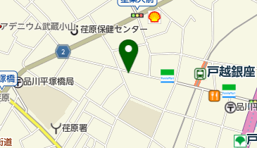 すばるはりきゅう整骨院 戸越銀座の地図画像