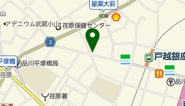 おめで鯛焼き本舗 戸越銀座店の地図画像