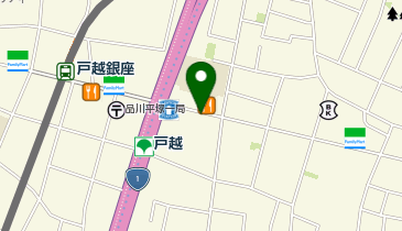 お肌の専門店 十字屋の地図画像