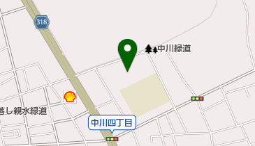 大谷田南公園の地図画像