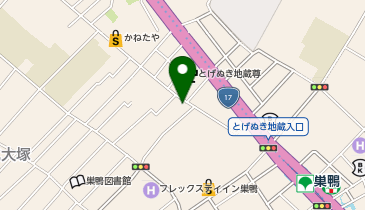 アルプスシューズの地図画像
