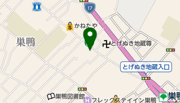 帽子専門の店 タムラの地図画像