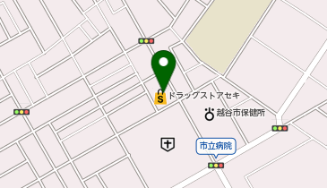 チューリップ薬局 東越谷店の地図画像
