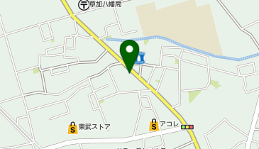 すたみな太郎 PREMIUM BUFFET(プレミアム ビュッフェ) 草加店の地図画像