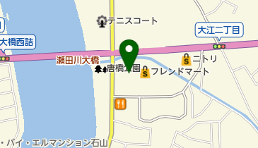 Friend Town(フレンドタウン) 瀬田川の地図画像
